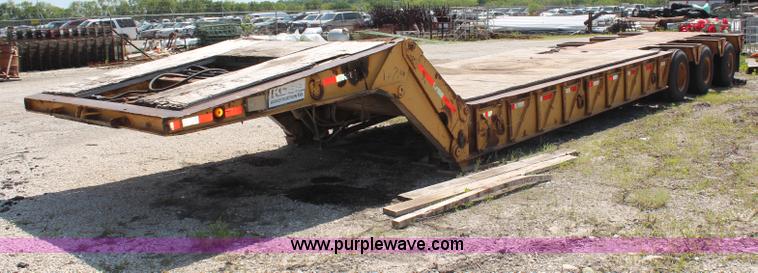 image for item H7882 1979 LKI lowboy trailer