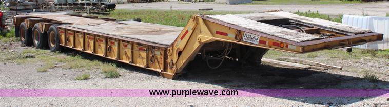 image for item H7882 1979 LKI lowboy trailer