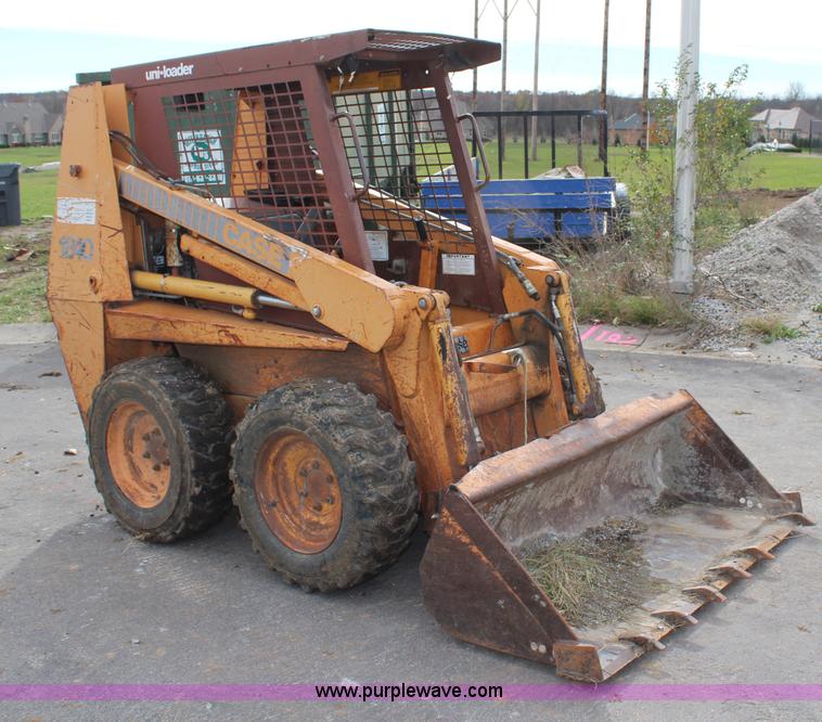 image for item H7938 1992 Case 1840 skid steer