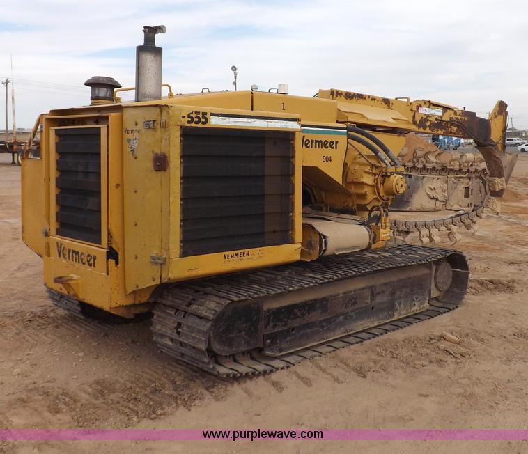 image for item I8330 Vermeer T555TR trencher