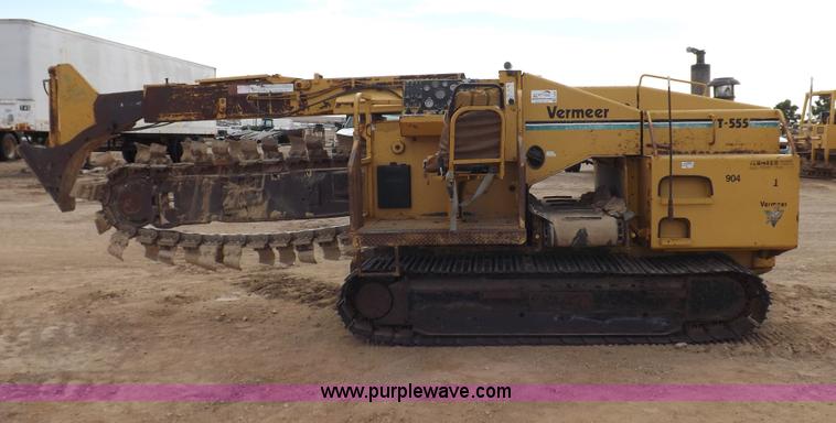 image for item I8330 Vermeer T555TR trencher