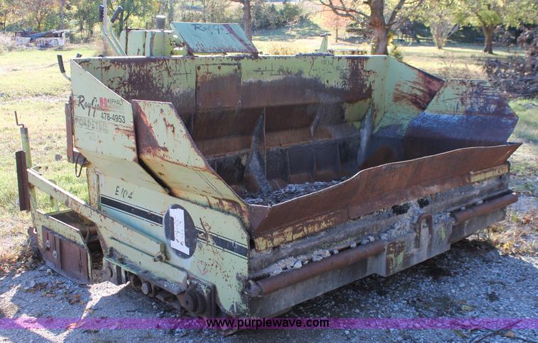 image for item H4148 Raygo Roadster 120 asphalt paver