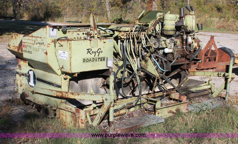 image for item H4148 Raygo Roadster 120 asphalt paver