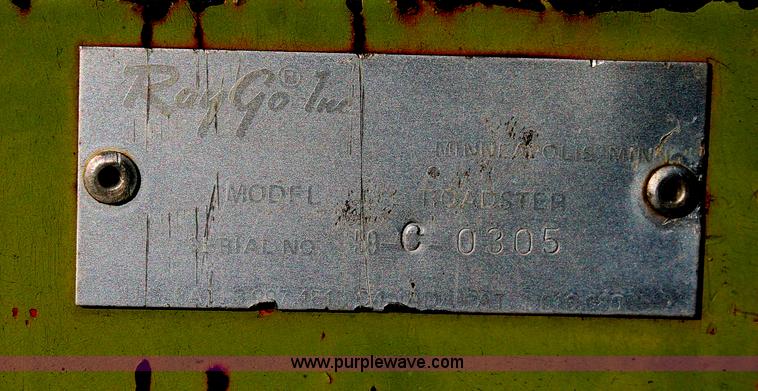 image for item H4148 Raygo Roadster 120 asphalt paver