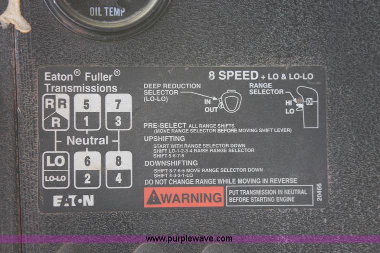 image for item H4180 2000 Mack RD688S triple axle dump truck