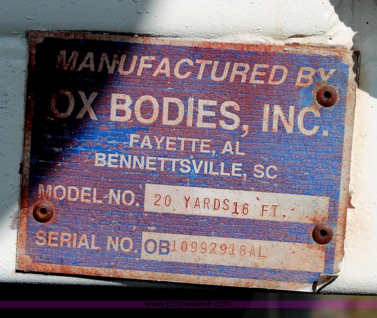 image for item H4180 2000 Mack RD688S triple axle dump truck