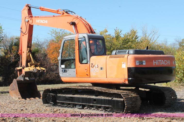 image for item H4183 2005 Hitachi Zaxis ZX200LC excavator