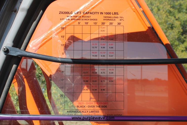 image for item H4183 2005 Hitachi Zaxis ZX200LC excavator