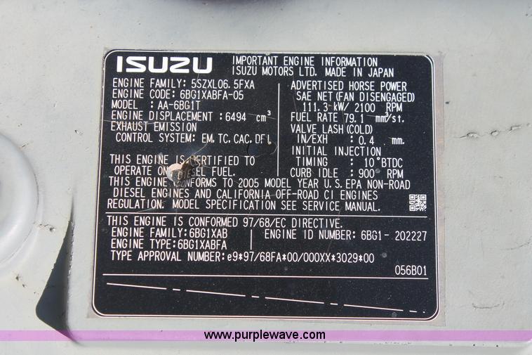 image for item H4183 2005 Hitachi Zaxis ZX200LC excavator