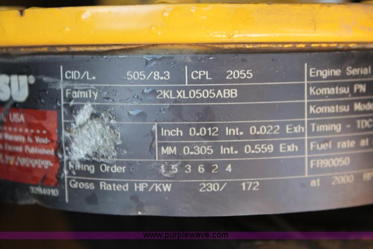 image for item H4184 2002 Komatsu PC300LC-6LE excavator