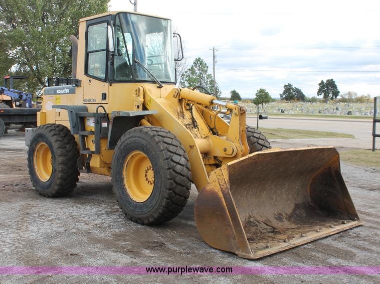 image for item H4197 1999 Komatsu WA180-3L Advance articulated wheel loader