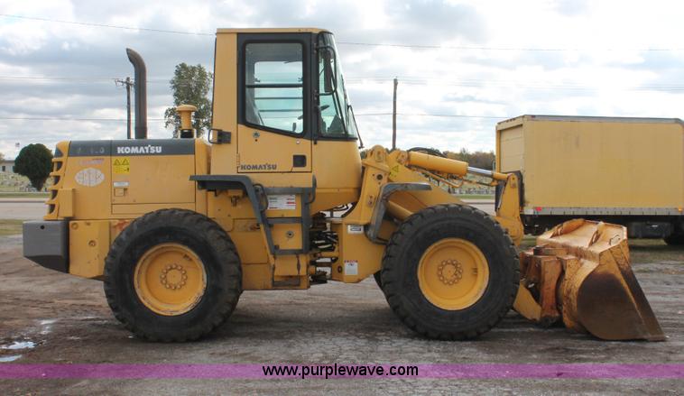 image for item H4197 1999 Komatsu WA180-3L Advance articulated wheel loader