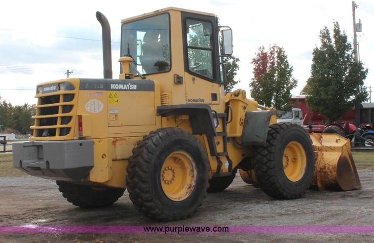image for item H4197 1999 Komatsu WA180-3L Advance articulated wheel loader