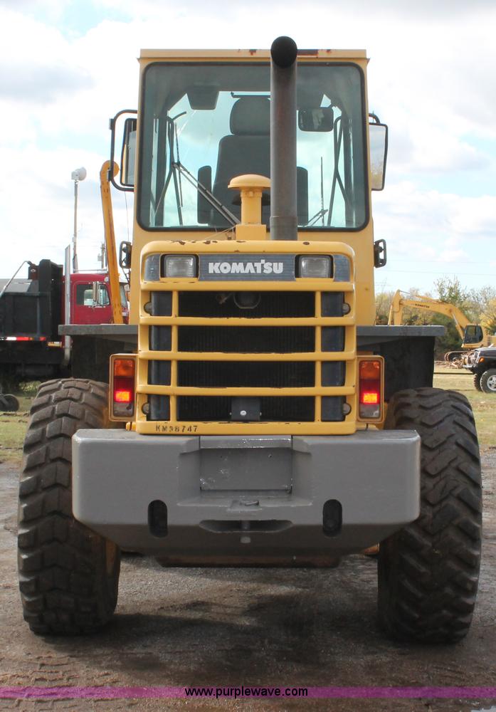 image for item H4197 1999 Komatsu WA180-3L Advance articulated wheel loader