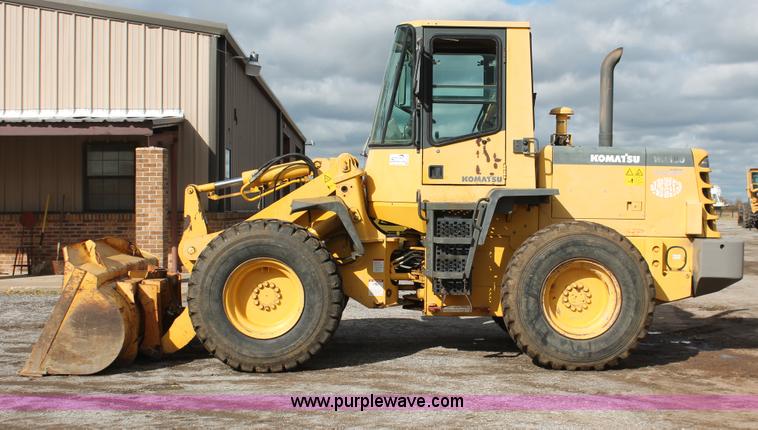 image for item H4197 1999 Komatsu WA180-3L Advance articulated wheel loader