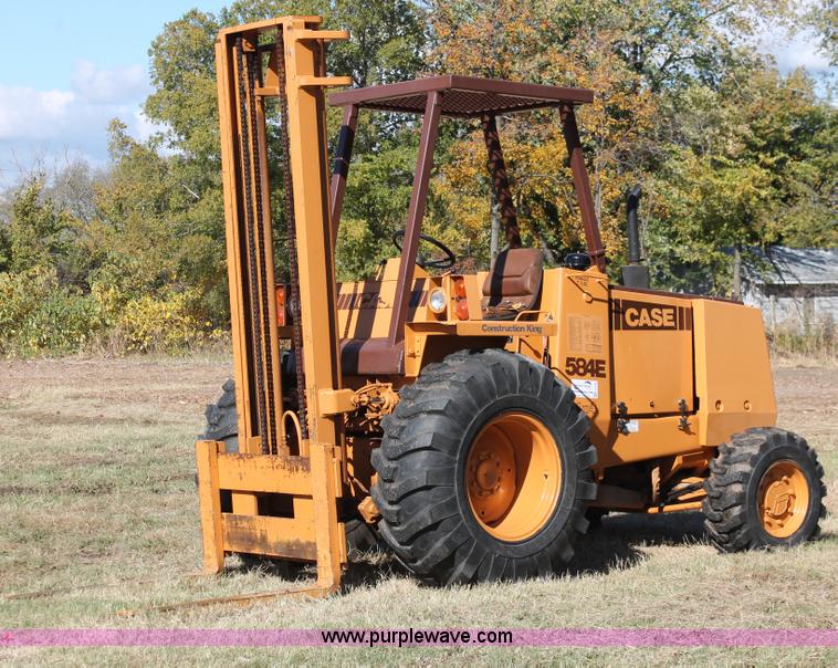 image for item H4198 1989 Case 584E Construction King forklift
