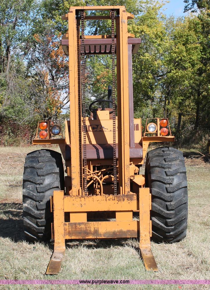 image for item H4198 1989 Case 584E Construction King forklift
