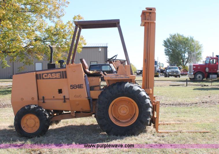 image for item H4198 1989 Case 584E Construction King forklift