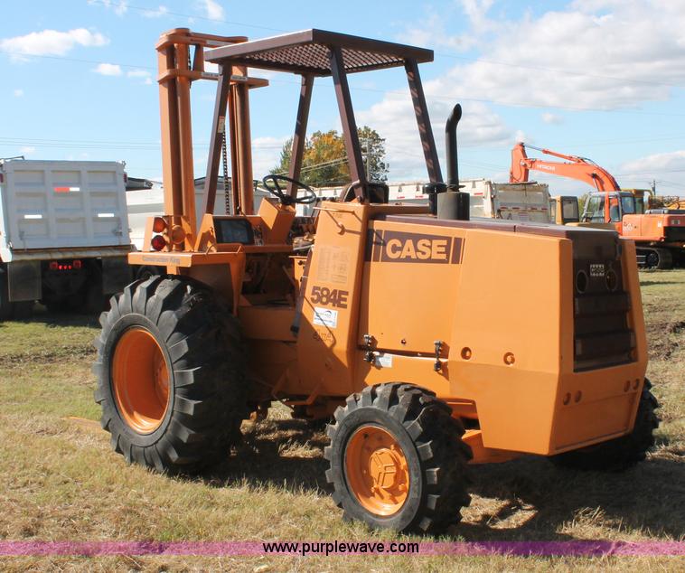 image for item H4198 1989 Case 584E Construction King forklift