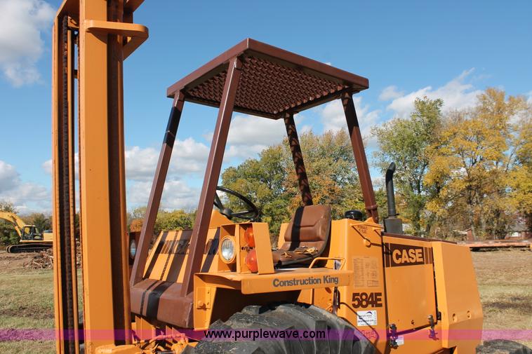 image for item H4198 1989 Case 584E Construction King forklift