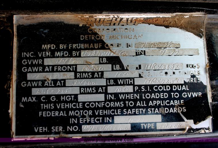 image for item H4200 1978 Ford W911 rollback truck