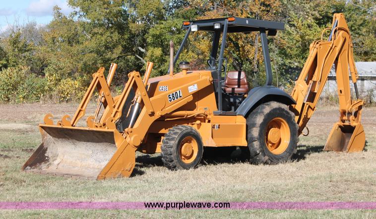 image for item H4203 1995 Case 580L backhoe