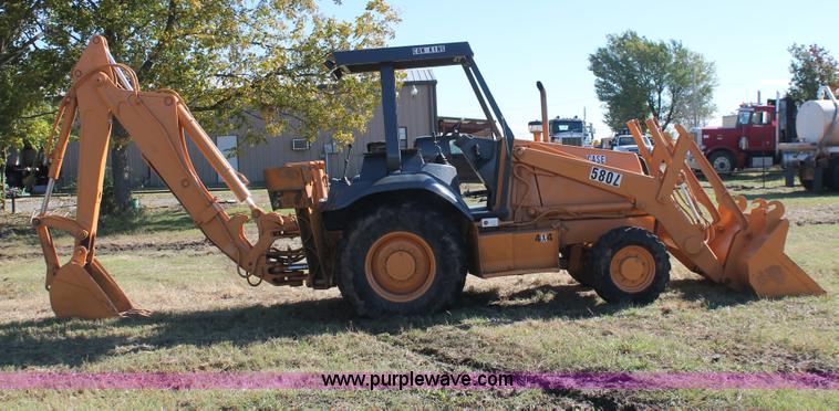 image for item H4203 1995 Case 580L backhoe