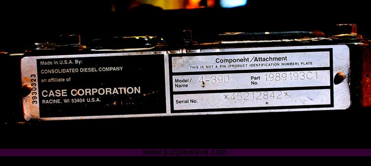 image for item H4203 1995 Case 580L backhoe