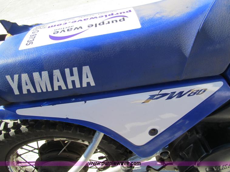 image for item G9735 2004 Yamaha PW80 motorcycle