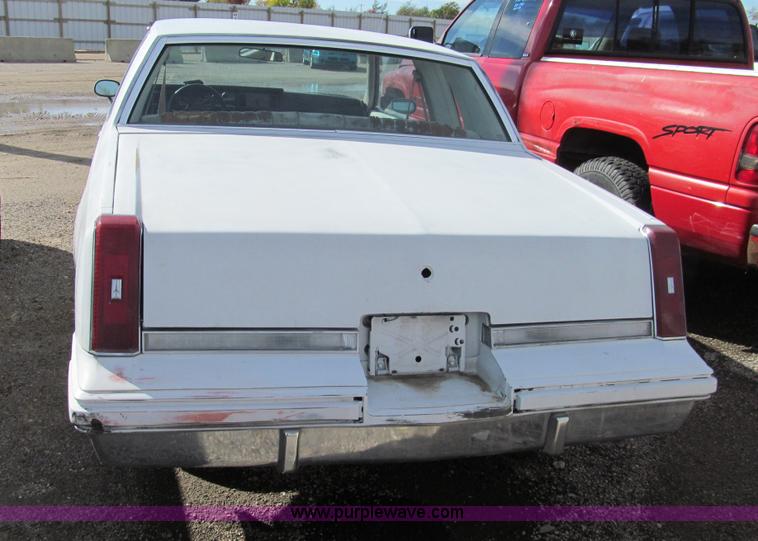 image for item G9738 1984 Oldsmobile Cutlass Supreme