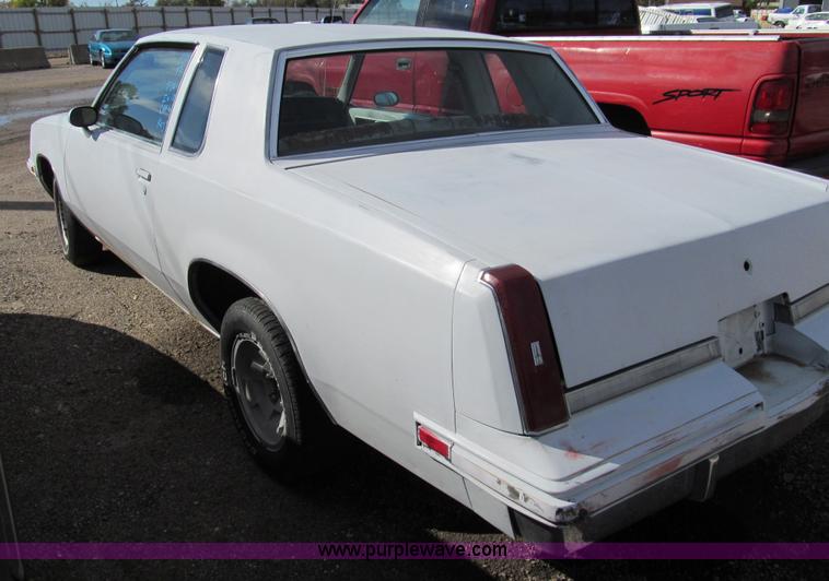 image for item G9738 1984 Oldsmobile Cutlass Supreme