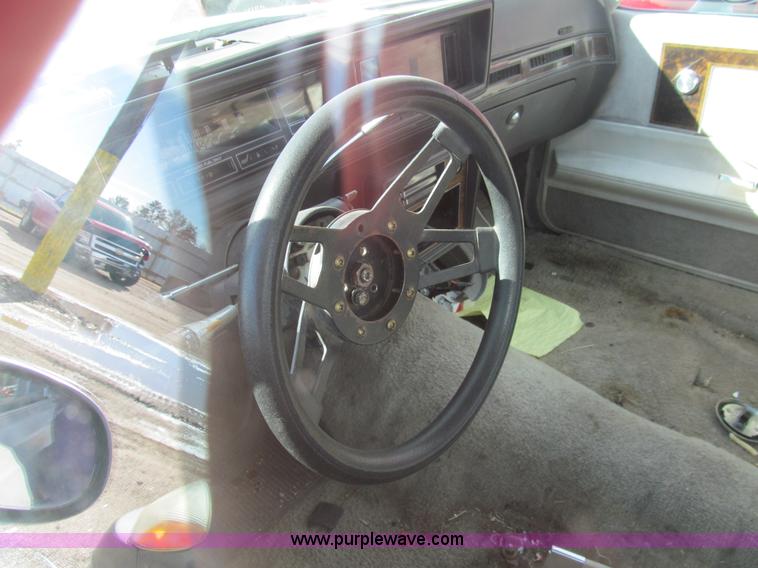 image for item G9738 1984 Oldsmobile Cutlass Supreme