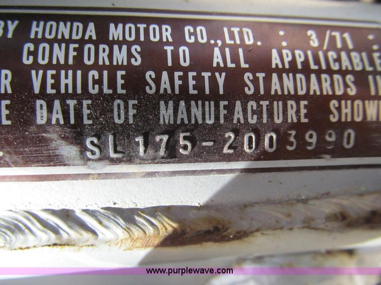 image for item G9744 1971 Honda motorcycle