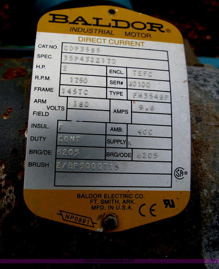 image for item B4797 Gustafson portable seed treater