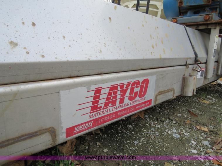 image for item G9502 2010 Layco CC029A 12' belt conveyor