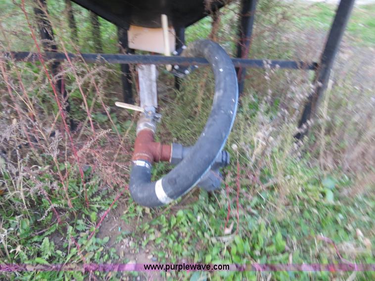 image for item G9507 Poly cone bottom 2,000 gallon tank with stand