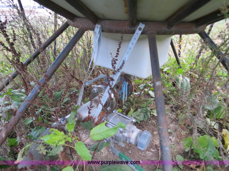 image for item G9508 Poly cone bottom 2,500 gallon tank with stand