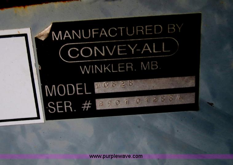 image for item G9509 Convey All TC828 28' belt conveyor