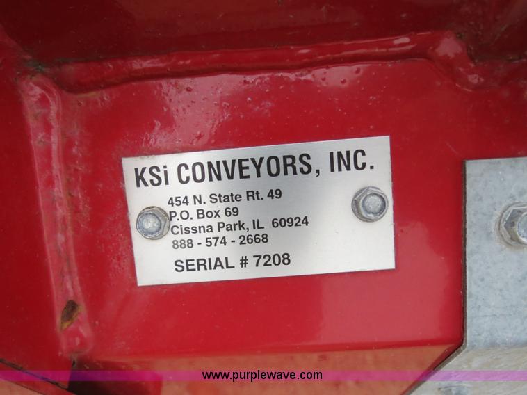 image for item G9512 KSI 1208-32 32' belt conveyor