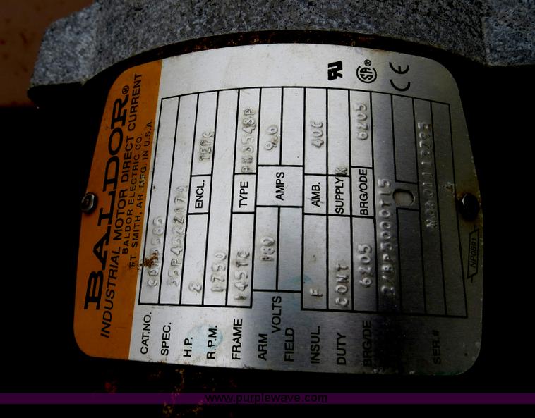 image for item G9513 2006 Gustafson SRW800 continuous flow seed treater