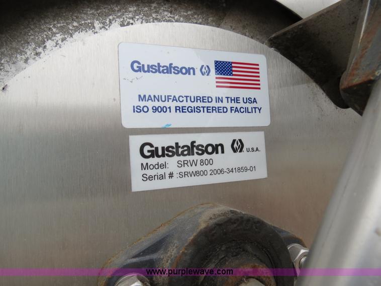 image for item G9513 2006 Gustafson SRW800 continuous flow seed treater