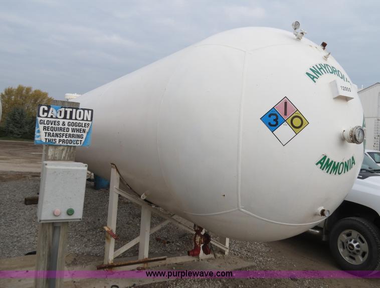 image for item G9514 12,000 gallon anhydrous ammonia tank