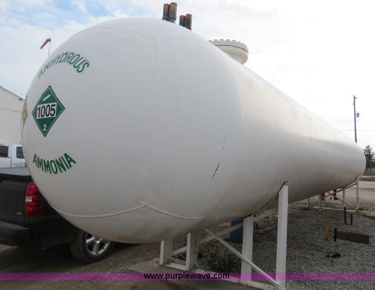 image for item G9514 12,000 gallon anhydrous ammonia tank