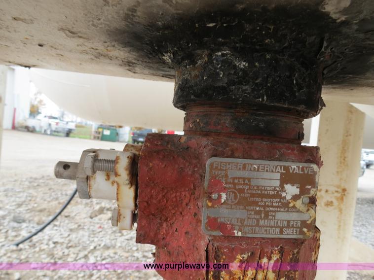 image for item G9514 12,000 gallon anhydrous ammonia tank