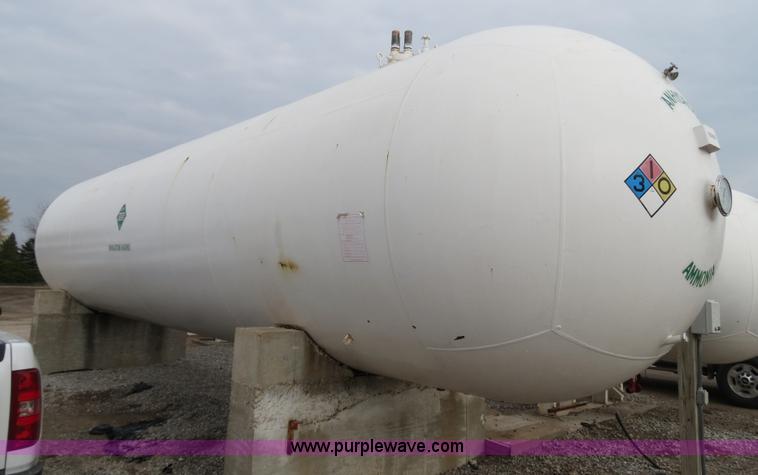 image for item G9515 18,000 gallon anhydrous ammonia tank