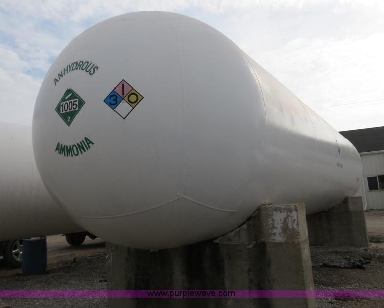 image for item G9515 18,000 gallon anhydrous ammonia tank