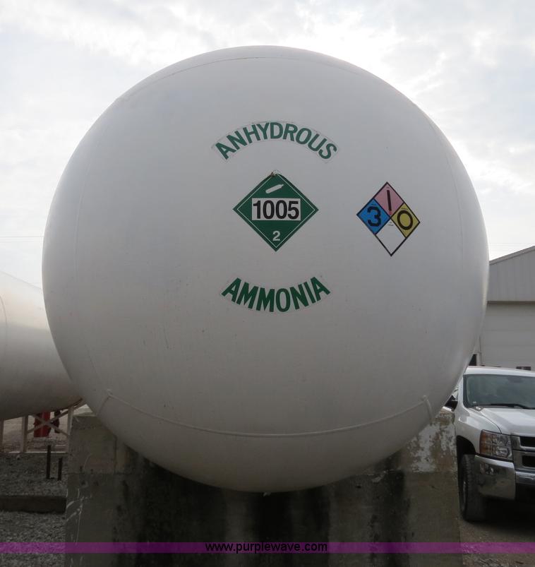 image for item G9515 18,000 gallon anhydrous ammonia tank