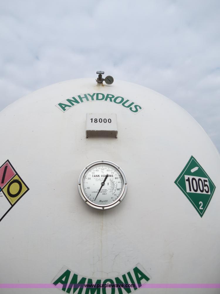 image for item G9515 18,000 gallon anhydrous ammonia tank
