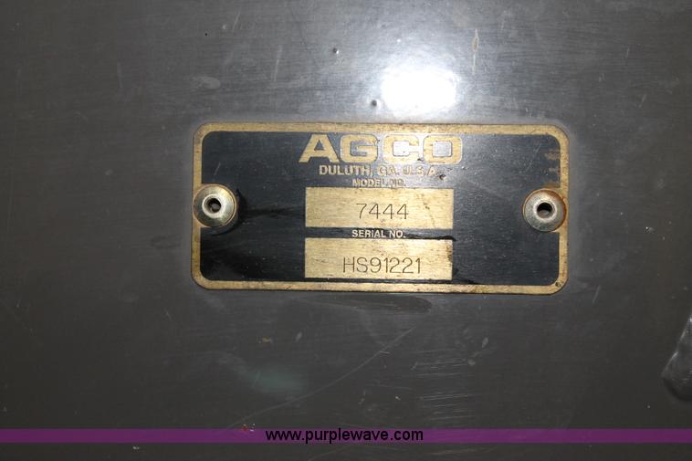 image for item G5866 2007 AGCO Hesston 7444 large square baler