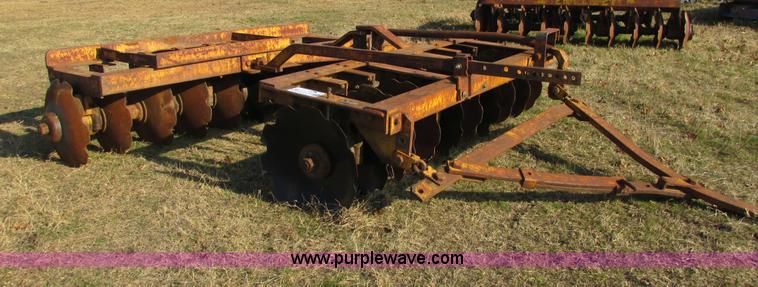 image for item I4951 Towner Village Tools D40 off-set disk harrow